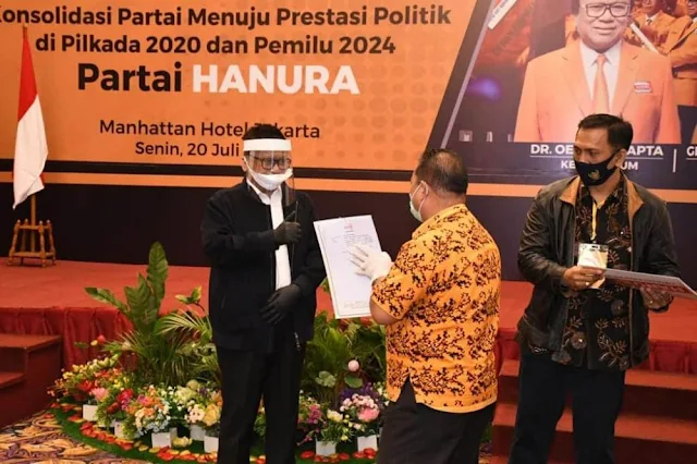 Fachrori Umar Resmi Mengantongi Rekomendasi Dukungan Hanura