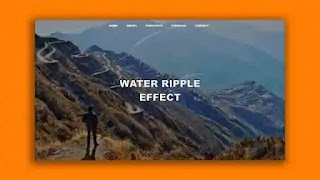jQuery Water ripples Effects