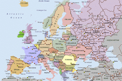 Benua Eropa dan Negara-negara didalamnya (European continent and the countries in it)