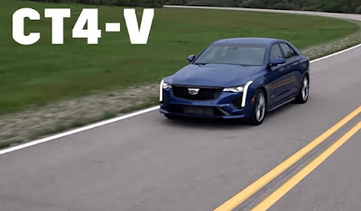 Peeping All new Luxury sports sedans Cadillac CT4 V, CT5 V and CT6 V