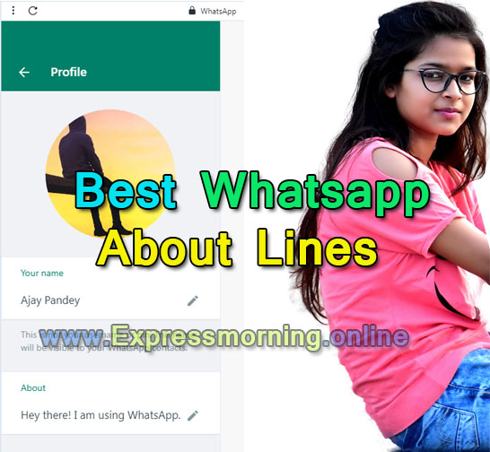 about lines for whatsapp