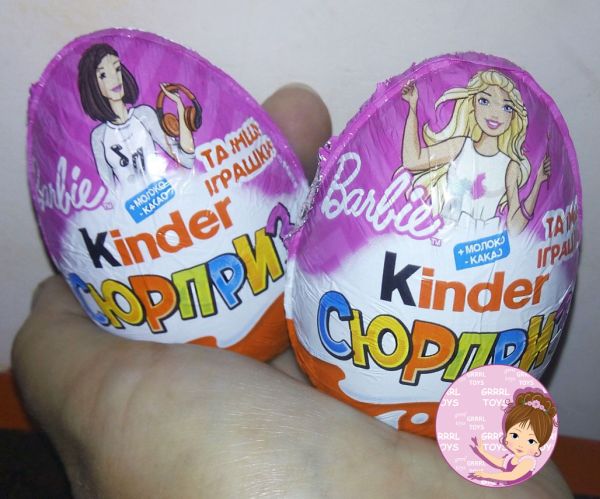 Barbie Kinder Egg 2019: New Toy Collection for Girls