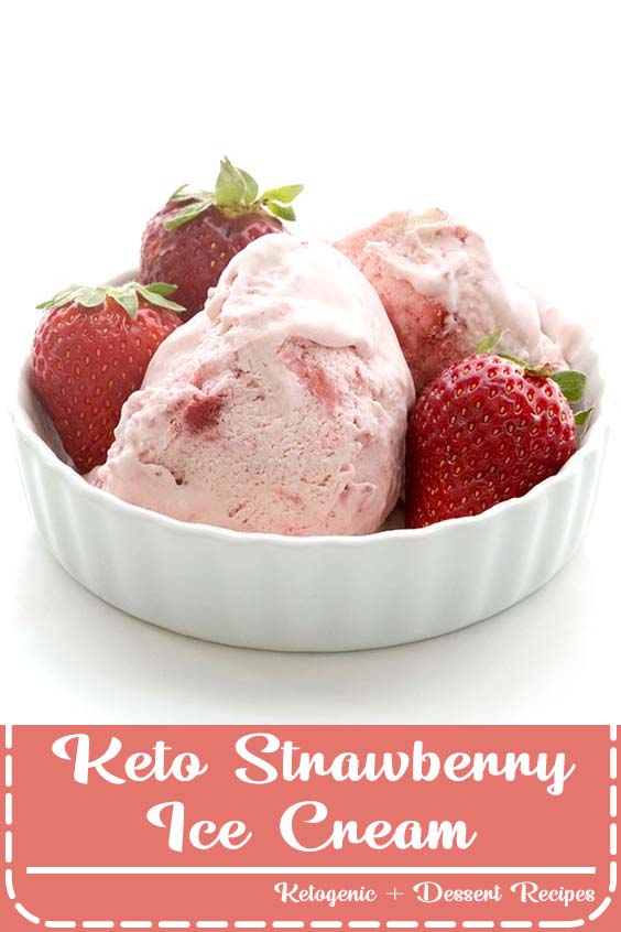 Without an ice cream maker! This creamy no-churn strawberry ice cream is sugar-free and absolutely delicious. My son declared it some of the best homemade ice cream I've ever made. Cool off this summer with a wonderful keto ice cream treat. #icecream #strawberryicecream #sugarfree #ketodesserts