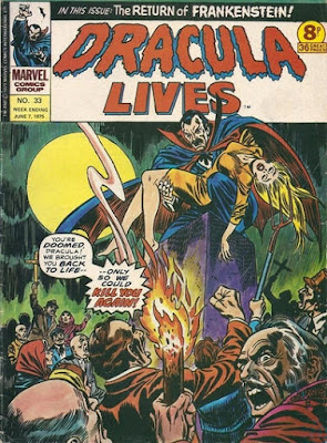 Marvel UK, Dracula Lives #33