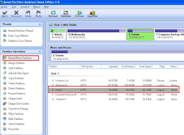 disk partition manager