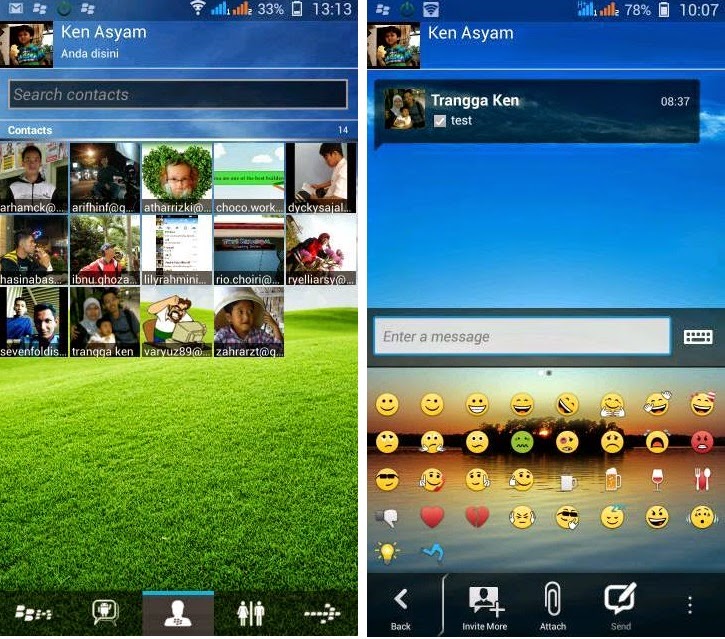 Aplikasi BBM MOD Tema Transparan + Clone For Gingerbread ...