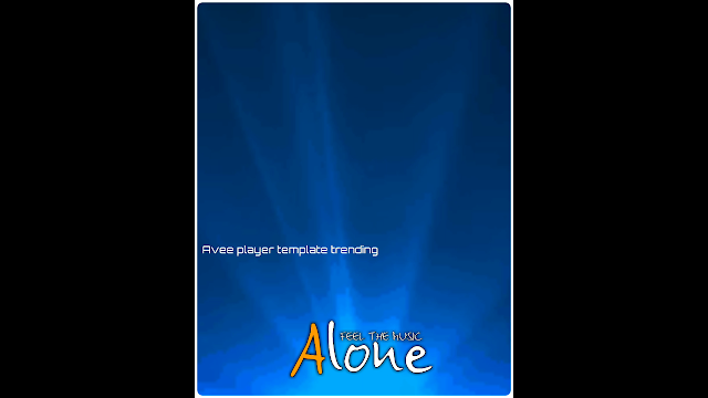 Black screen video Avee player visualizer template download online digimind zip file 18