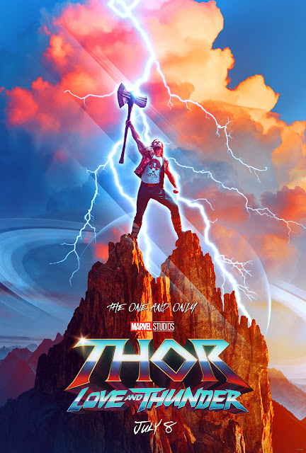 Marvel Studios 雷神奇俠 4, Thor: Love and Thunder, 初版電影海報及預告登場