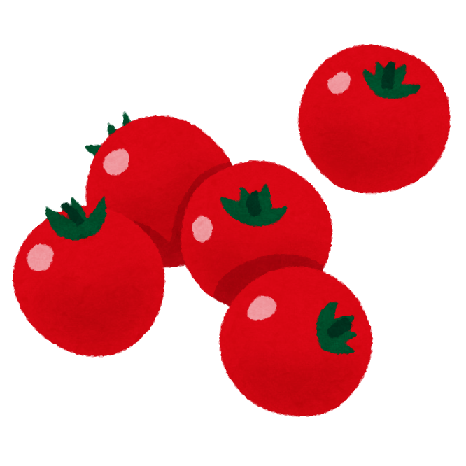 いろいろな色のミニトマトのイラスト かわいいフリー素材集 いらすとや いろいろな色のミニトマトのイラスト かわいいフリー素材集 いらすとや