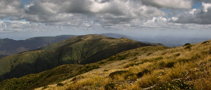 Ngamoko Range looking South