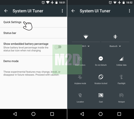 Cara Mengaktifkan System UI Tuner di Android 6.0 Marshmallow