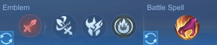 Emblem Talent dan Spell Alpha Ala ONIC Kairi