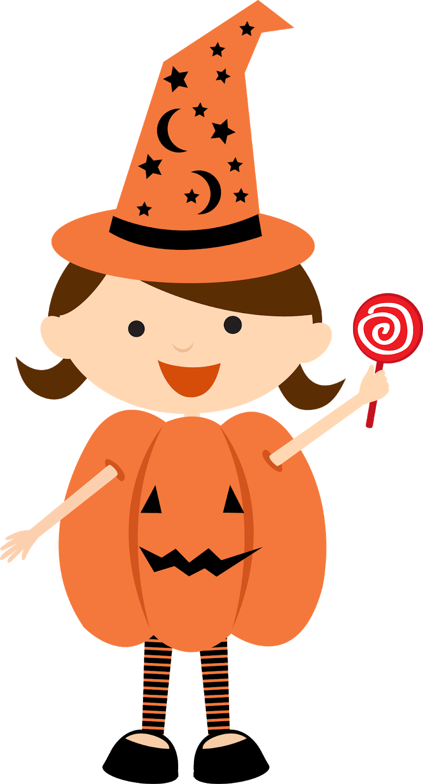 Children Dressed for Halloween Clipart Oh My Fiesta in english