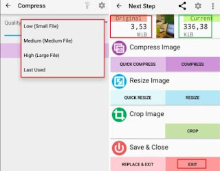 cara mengecilkan ukuran photo di android