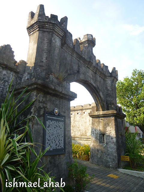 The west gate of the former Spanish Naval Base in Subic Bay