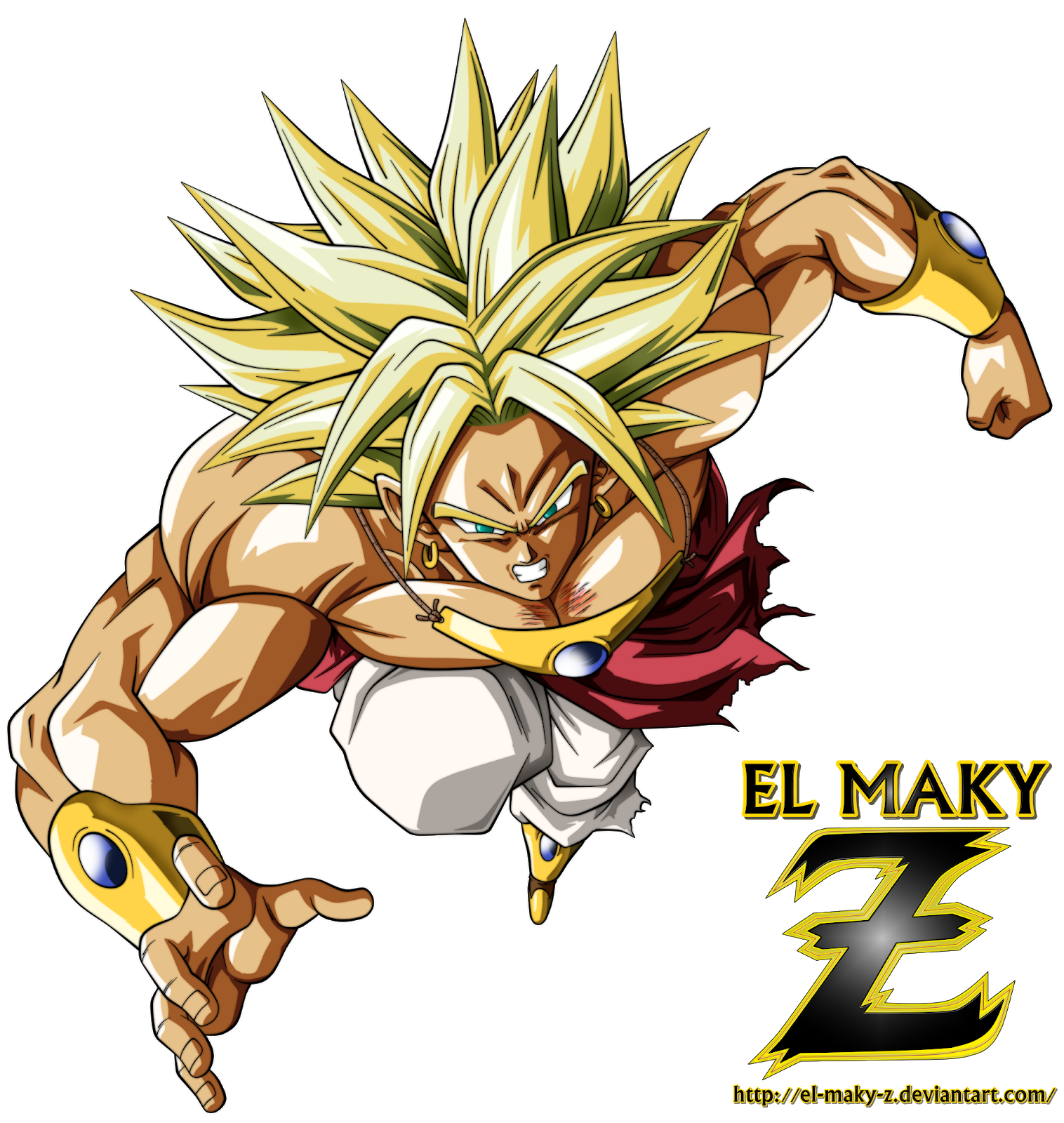 Maky Z Blog: (Card) Broly Super Saiyan (Dragon Ball Z)