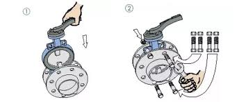 Các bước lắp đặt van bướm