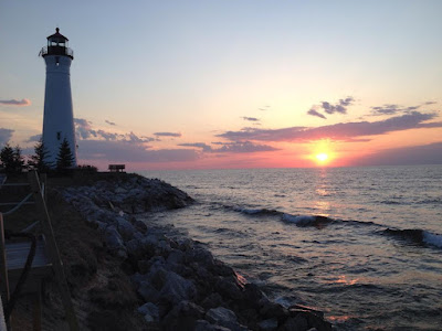 Crisp Point Light Courtesy David Piontek