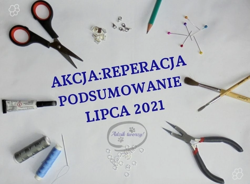 Akcja:Reperacja u Adzika - podsumowanie lipiec 2021 i Link Party