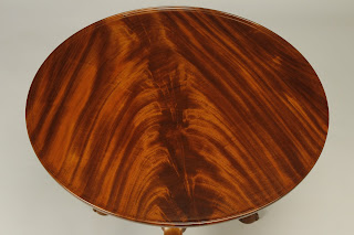 Reproduction Mahogany Tea Table For Sale