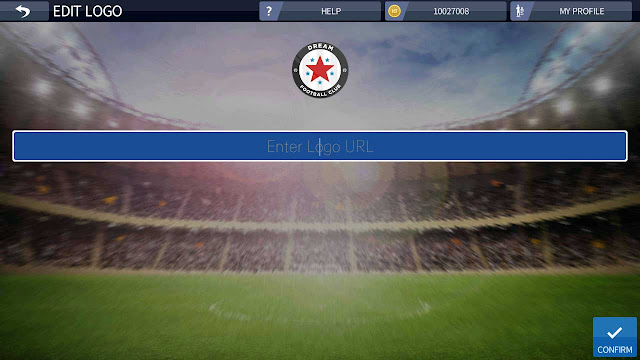 mengubah logo dream league soccer terbaru