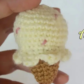 Amigurumi Helado a Crochet