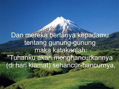 ayat tentang gunung