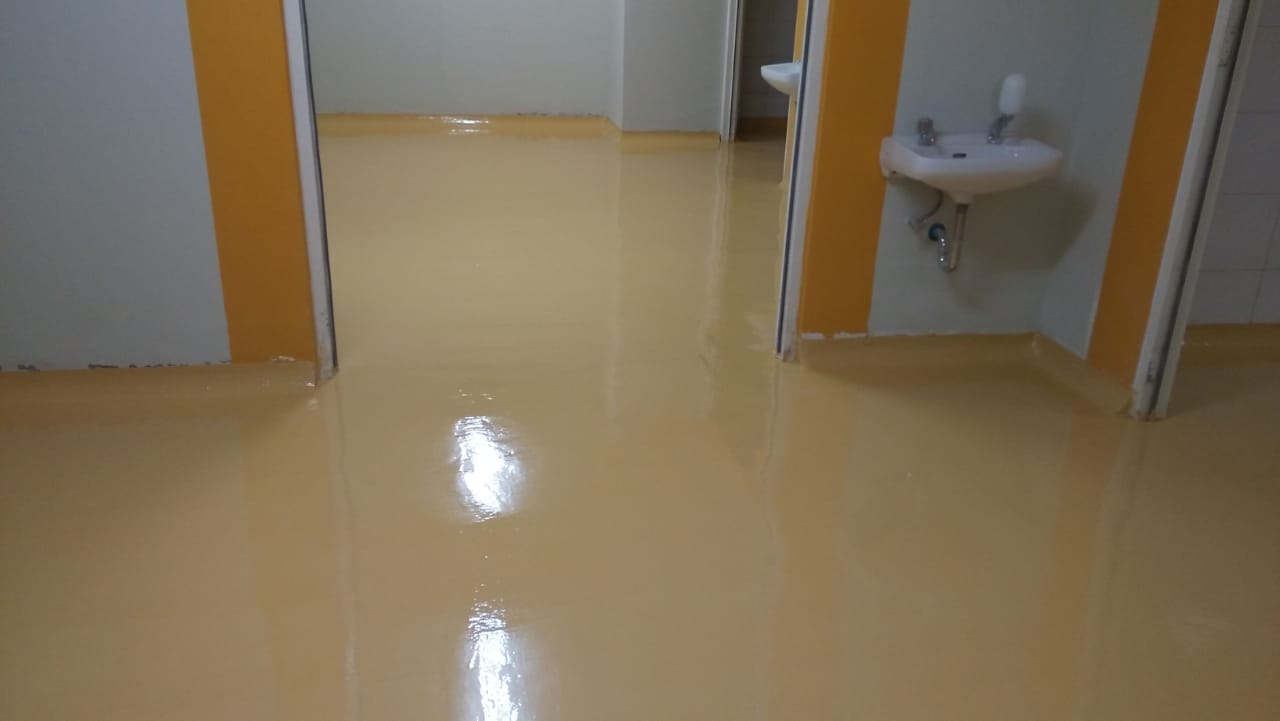 Cat Lantai Rumah Jasa Epoxy Lantai Harga Jasa Epoxy Lantai