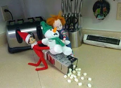 Elf on The Shelf and Chuckie