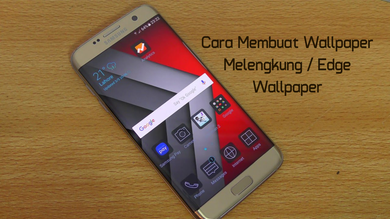 Cara Membuat Wallpaper Melengkung Atau Edge Wallpaper Di Android