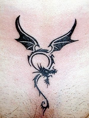 tribal dragonfly. tribal dragonfly tattoo