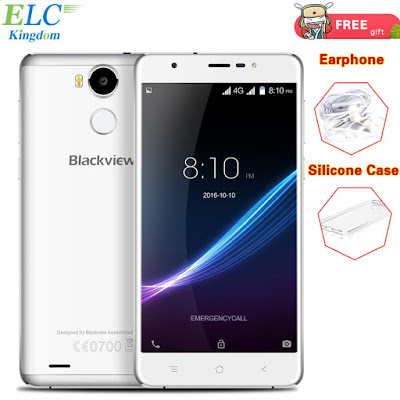 5.5 inch Blackview R6 4G Mobile Phone Android 6.0 MT6737T Quad Core RAM 3GB+ROM 32GB Smartphone 1920x1080 2900mAh Touch ID