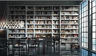 Bookshelves in Dining Rooms charlespage co uk