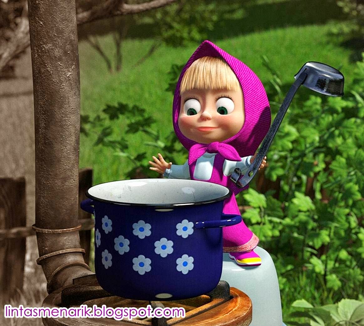 Foto Terbaru Masha And The Bear Lucu Menggemaskan