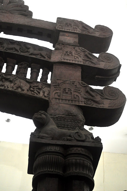 Eastern gateway or torana, Bharhut Stupa, Indian Museum, Kolkata