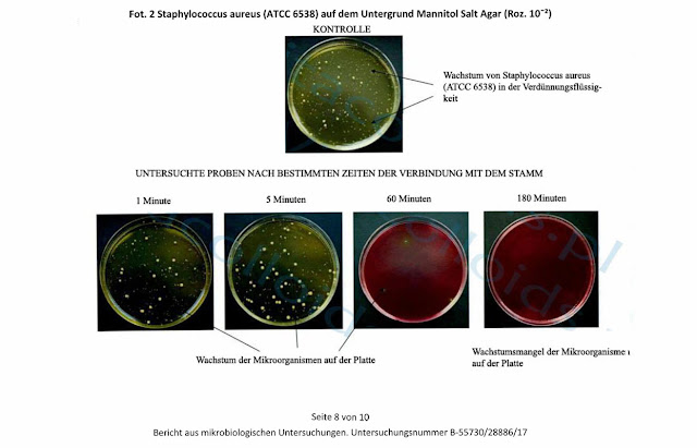 Nano Silber mit einem flachen Partikel auf Staphylococcus aureus seite 8