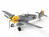 Tamiya 1/72 MESSERSCHMITT BF109 E-4/7 (60755) Color Guide & Paint Conversion Chart 