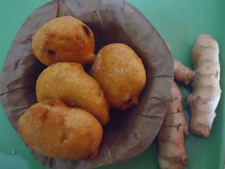 Homemade Amadar Chop - Mango ginger fritters