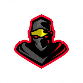 Cool Ninja Gaming Logo Assasins