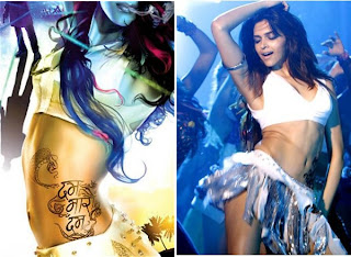 Deepika Padukone Dum Maaro Dum Tattoo Pictures