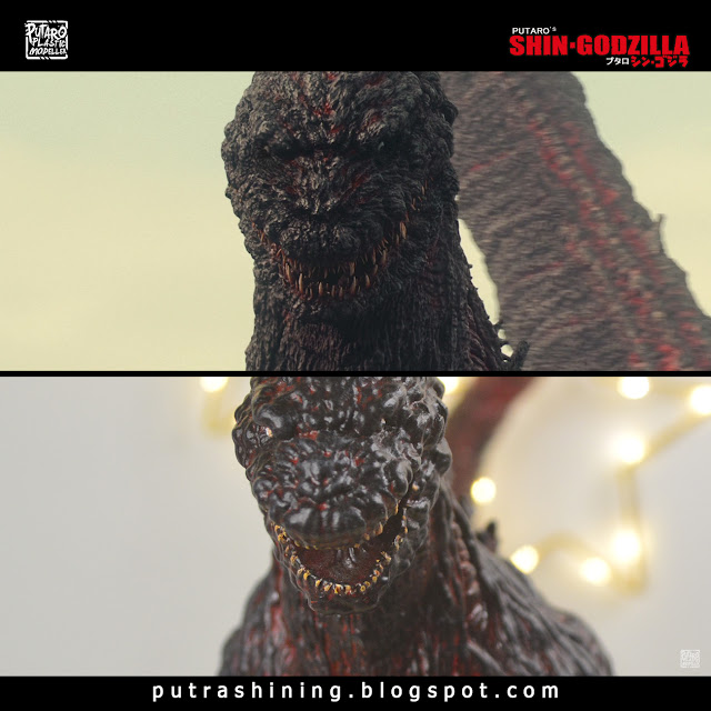 Hand Painted Shin Godzilla by Putra Shining