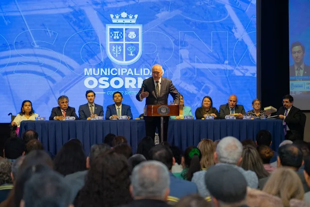 Jaime Bertin Valenzuela juró como nuevo Alcalde de Osorno