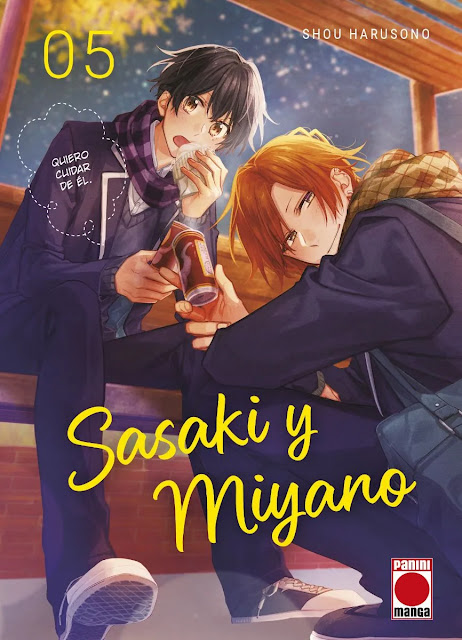 Review del manga Sasaki y Miyano Vol.5 de Shou Harusono - Panini