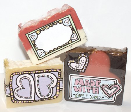 Printable Soap Labels for Valentine 39s Day or Wedding Favors