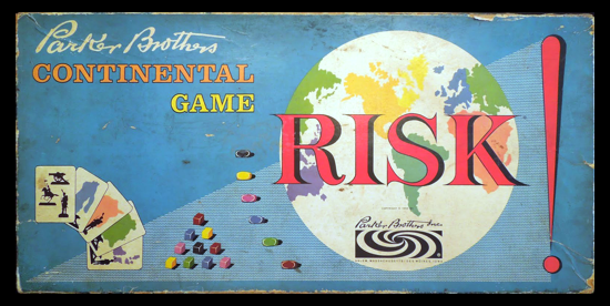 Risk first version 1959 - box front