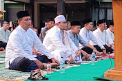 Kodim 0505/JT Gelar Sholat Idul Adha Berjamaah Bersama Warga Masyarakat