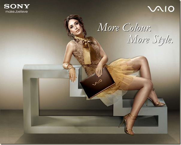 Kareena Kapoor Sony Vaio Hot scan Pictures
