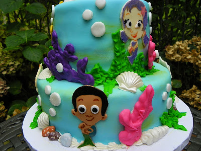 Bubble Guppies Birthday Cake on Plumeria Cake Studio  Bubble Guppies Birthday Cake
