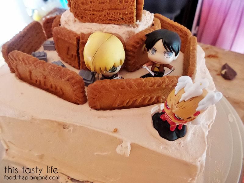 attack on titan birthday cake