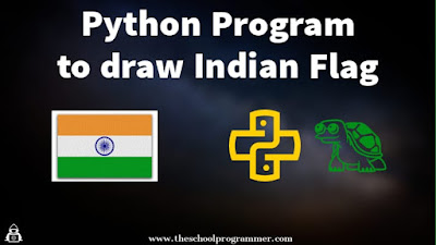 Python program to draw Indian flag
